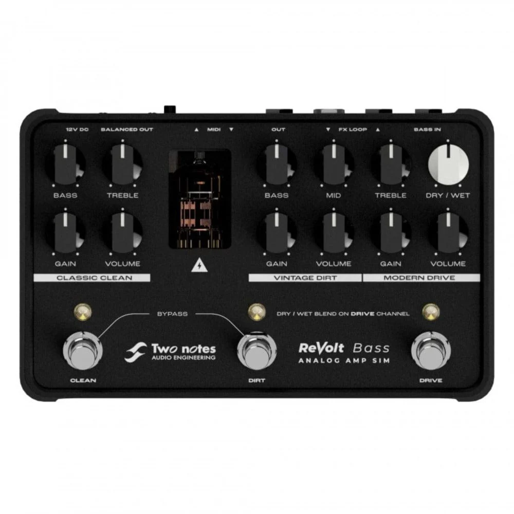 Two Notes Revolt Bass Analog Simulator Pedal