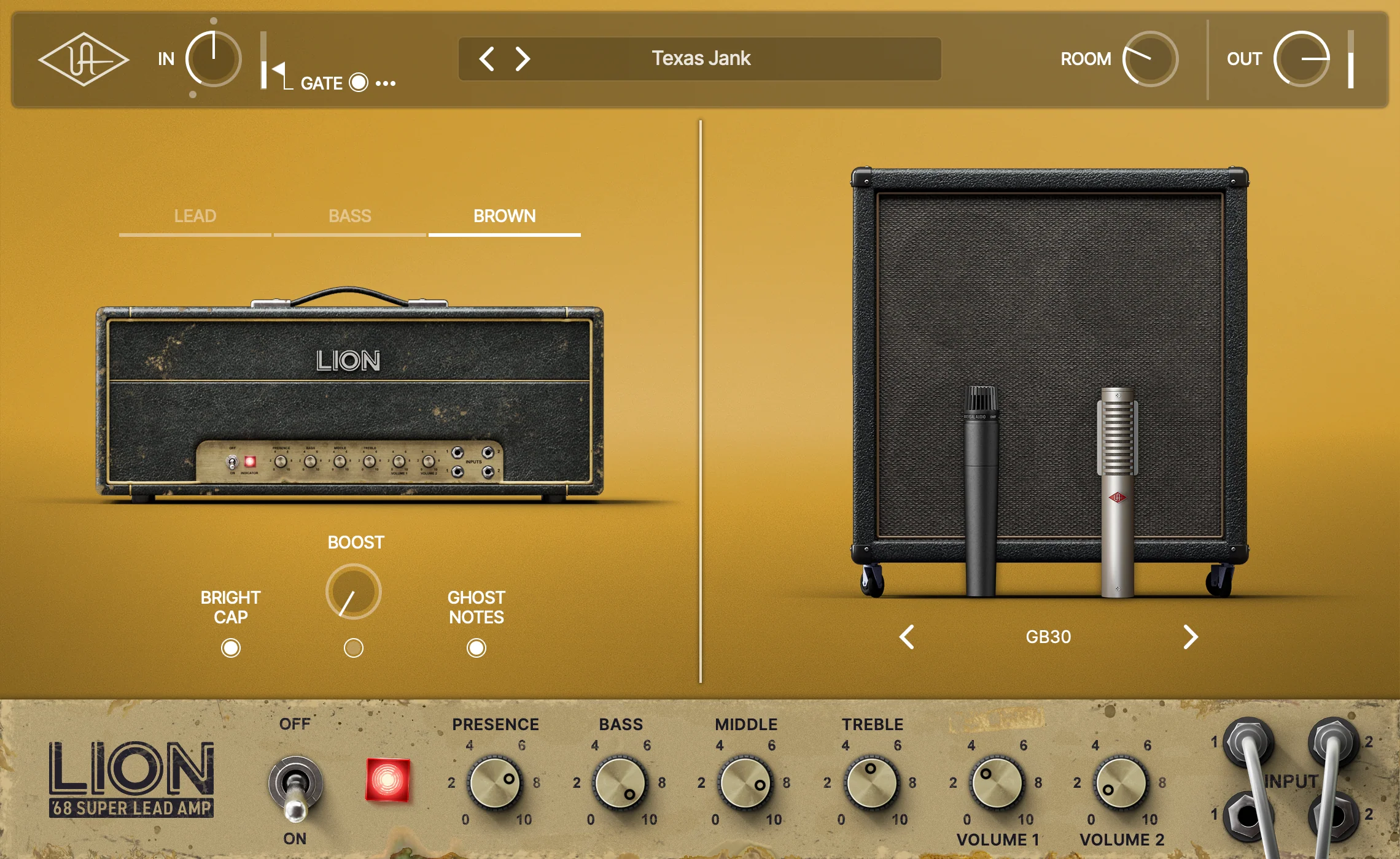 UAD Lion '68 Super Lead Amplifier Plug-in - Image 4