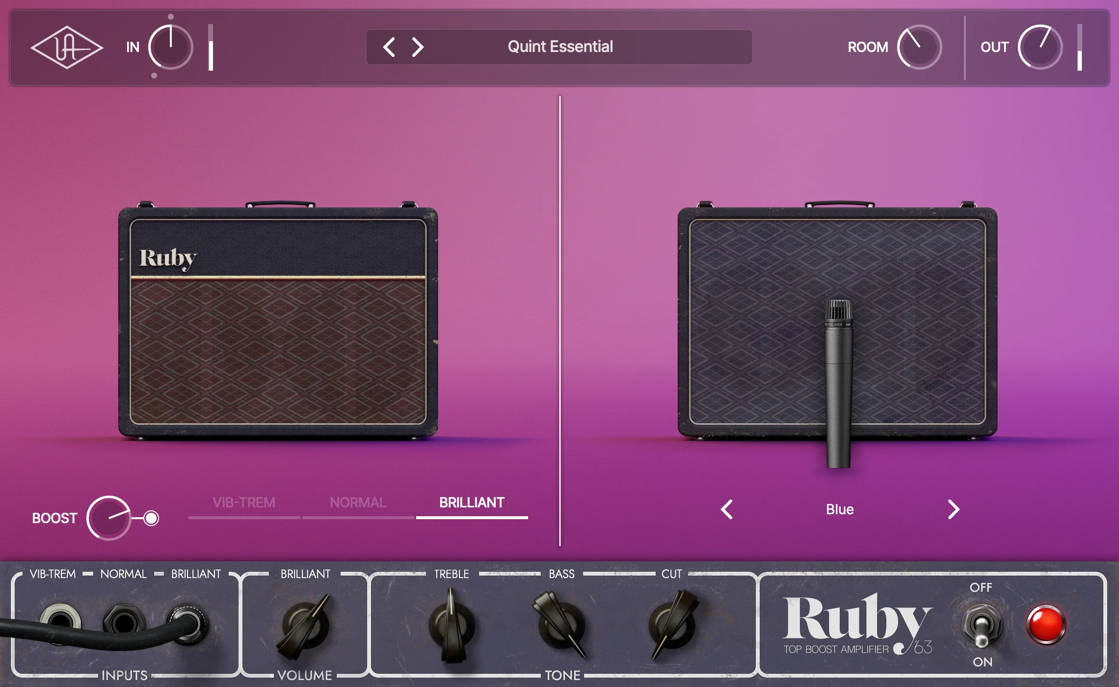 UAD Ruby '63 Top Boost Amplifier Plug-in - Image 2