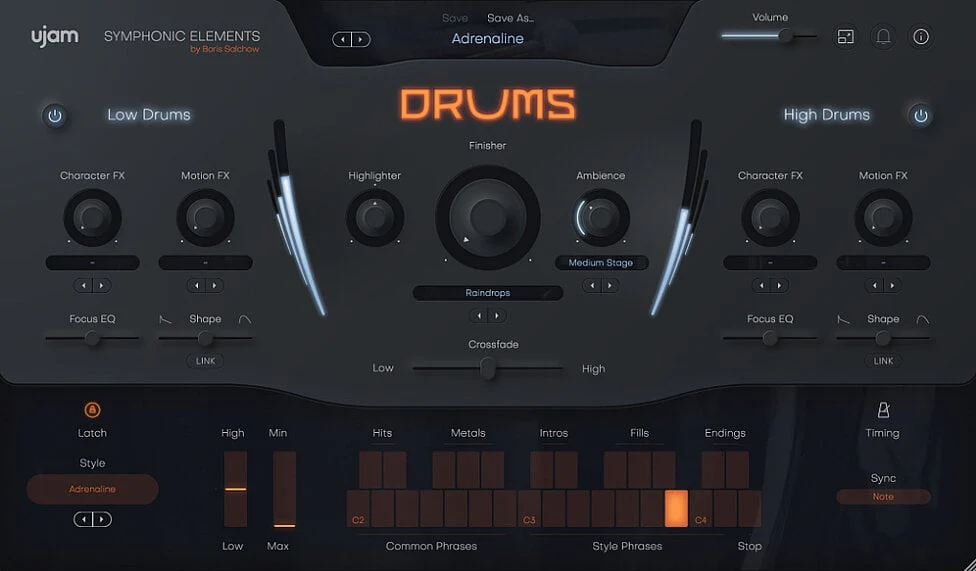 UJAM DRUMS: Drum Instrument Bundle – Professional Audio Software & Plugin