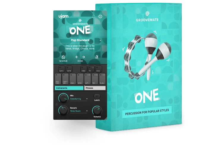 UJAM Groovemate ONE: Drum Machine – Professional Audio Software & Plugin
