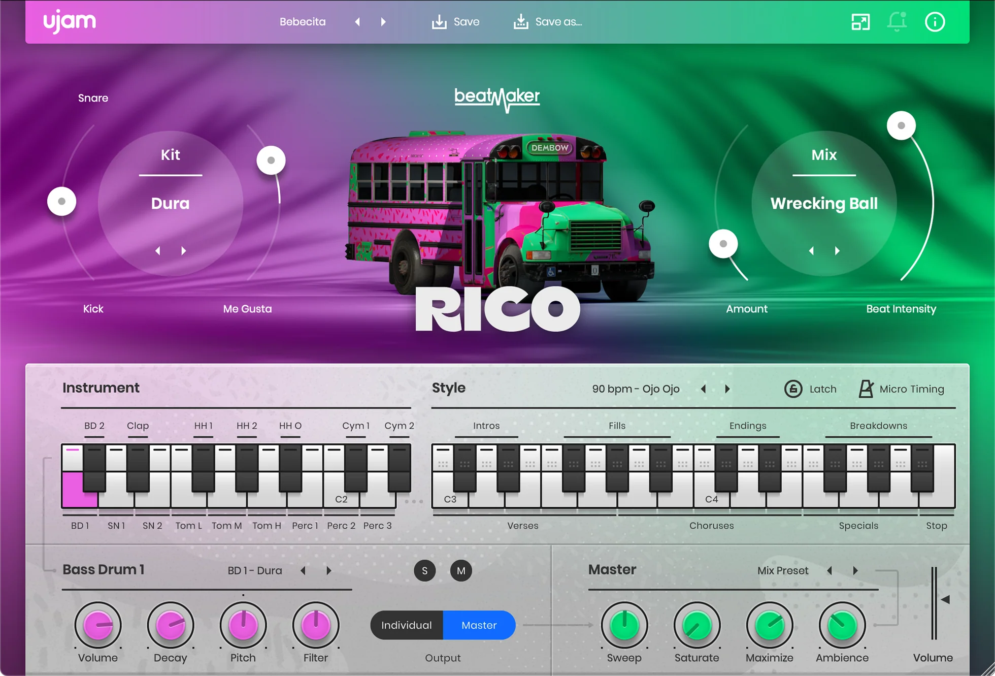 UJAM RICO: Latin Pop Instrument Bundle – Professional Audio Software & Plugin - Image 2
