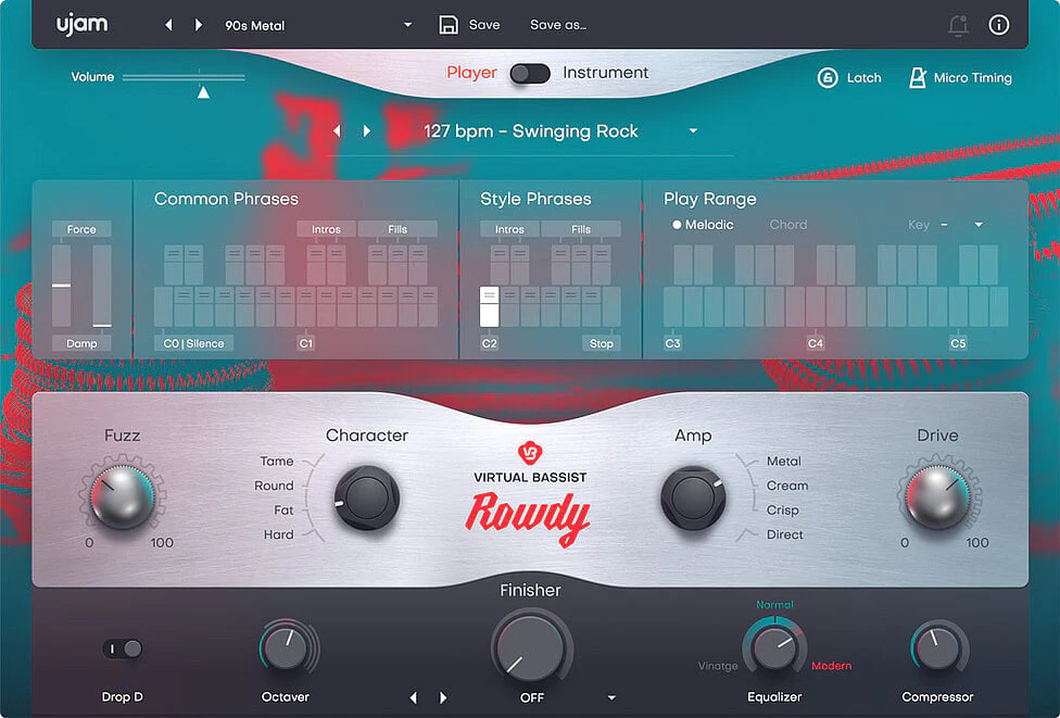UJAM ROWDY 2: Bass Instrument – Professional Audio Software & Plugin - Image 2