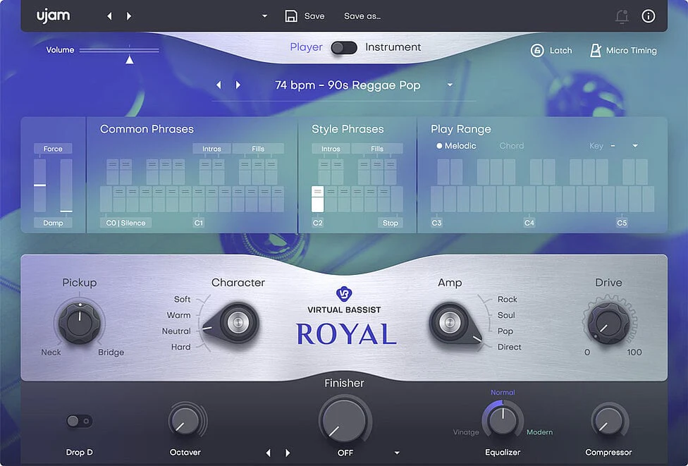 UJAM ROYAL 2: Bass Instrument – Professional Audio Software & Plugin - Image 2