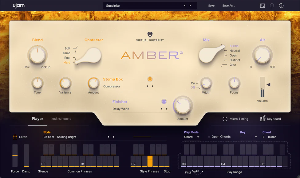 UJAM Upgrade AMBER 2: Upgrade – Professional Audio Software & Plugin - Image 2