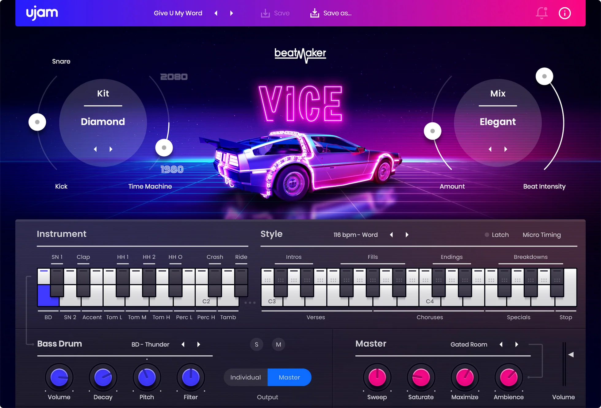 UJAM VICE: Drum Machine – Professional Audio Software & Plugin