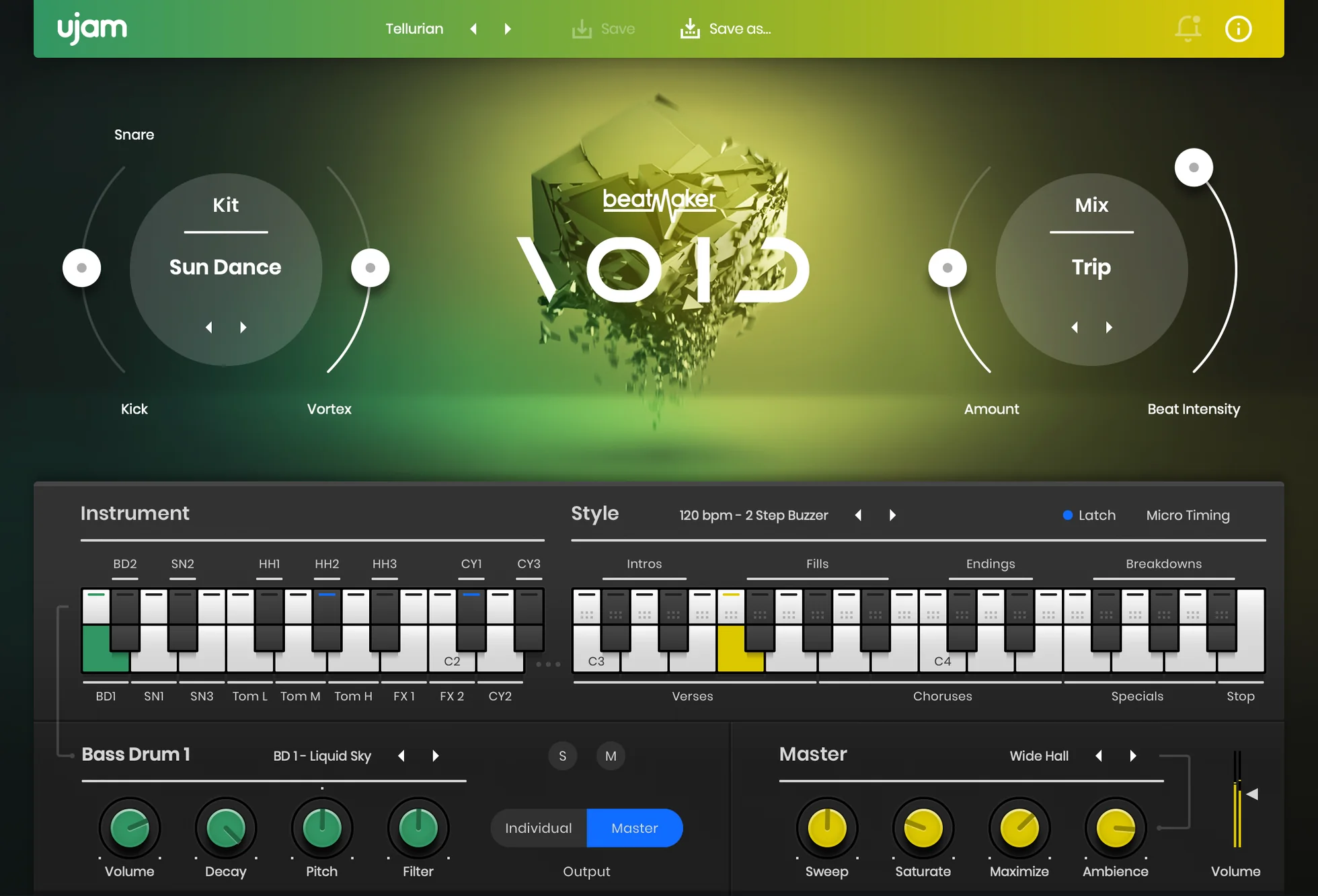 UJAM VOID: Drum Machine – Professional Audio Software & Plugin - Image 2