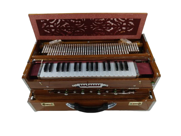 Ultimate Guru 3 Line Scale Changer Concert Grade Harmonium - Image 2