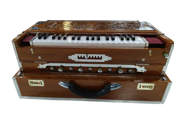 Ultimate Guru 3 Line Scale Changer Concert Grade Harmonium - Image 6
