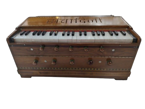 Ultimate Guru 3 Line Vertical Concert Grade Harmonium - Image 3