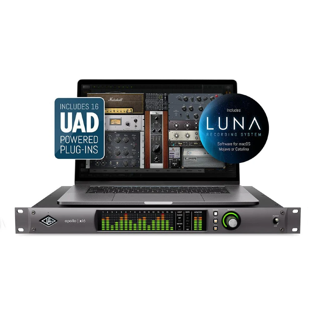 Universal Audio Apollo x16 Heritage Edition Audio Interface with UAD Plug-Ins
