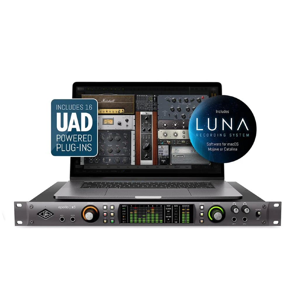 Universal Audio Apollo X8 Thunderbolt 3 Audio Interface with UAD Plug-Ins - Image 3