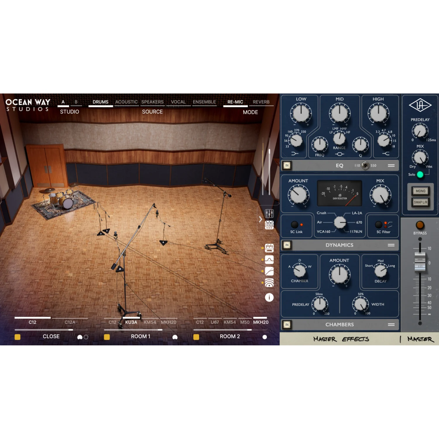 Universal Audio Ocean Way Studios Deluxe – Professional Audio Software & Plugin