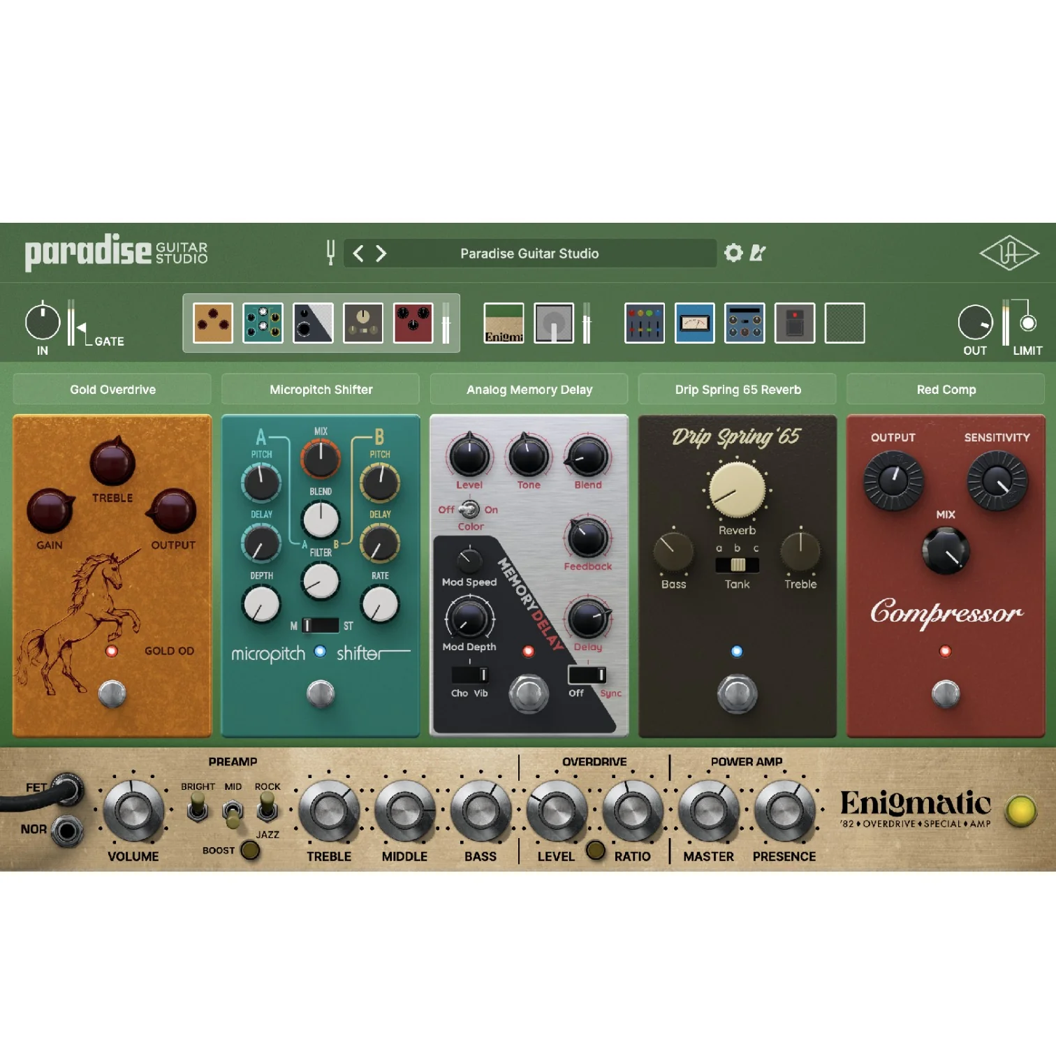 Universal Audio Paradise Guitar Studio – Professional Audio Software & Plugin - Image 2
