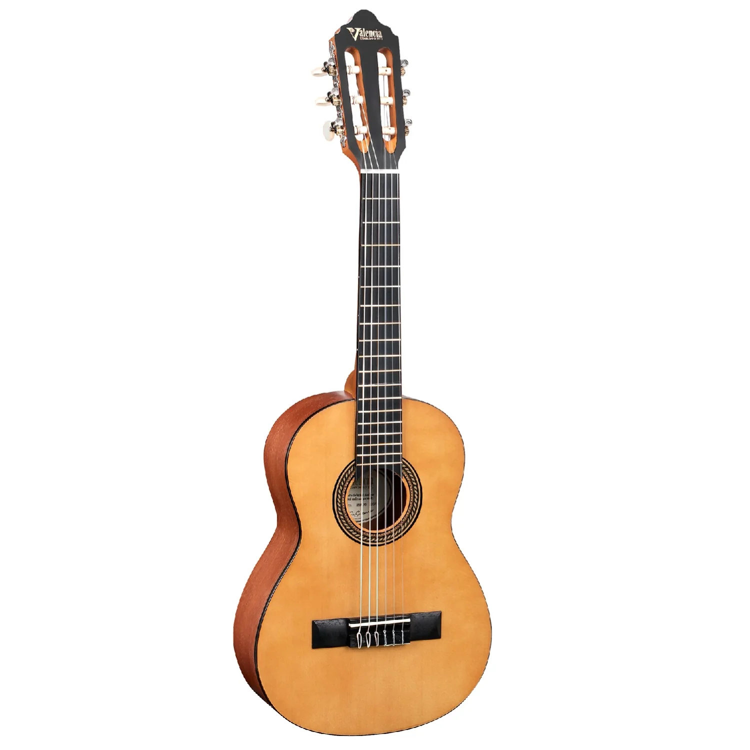 Valencia VC201 1/4 Size 6-Strings Classical Guitar - Image 3