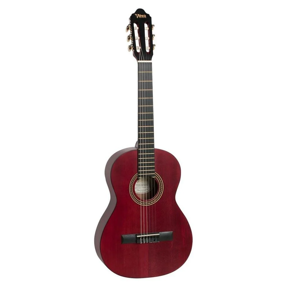 Valencia VC204 4/4 Full Size Classical Guitar with Truss Rod - Image 4