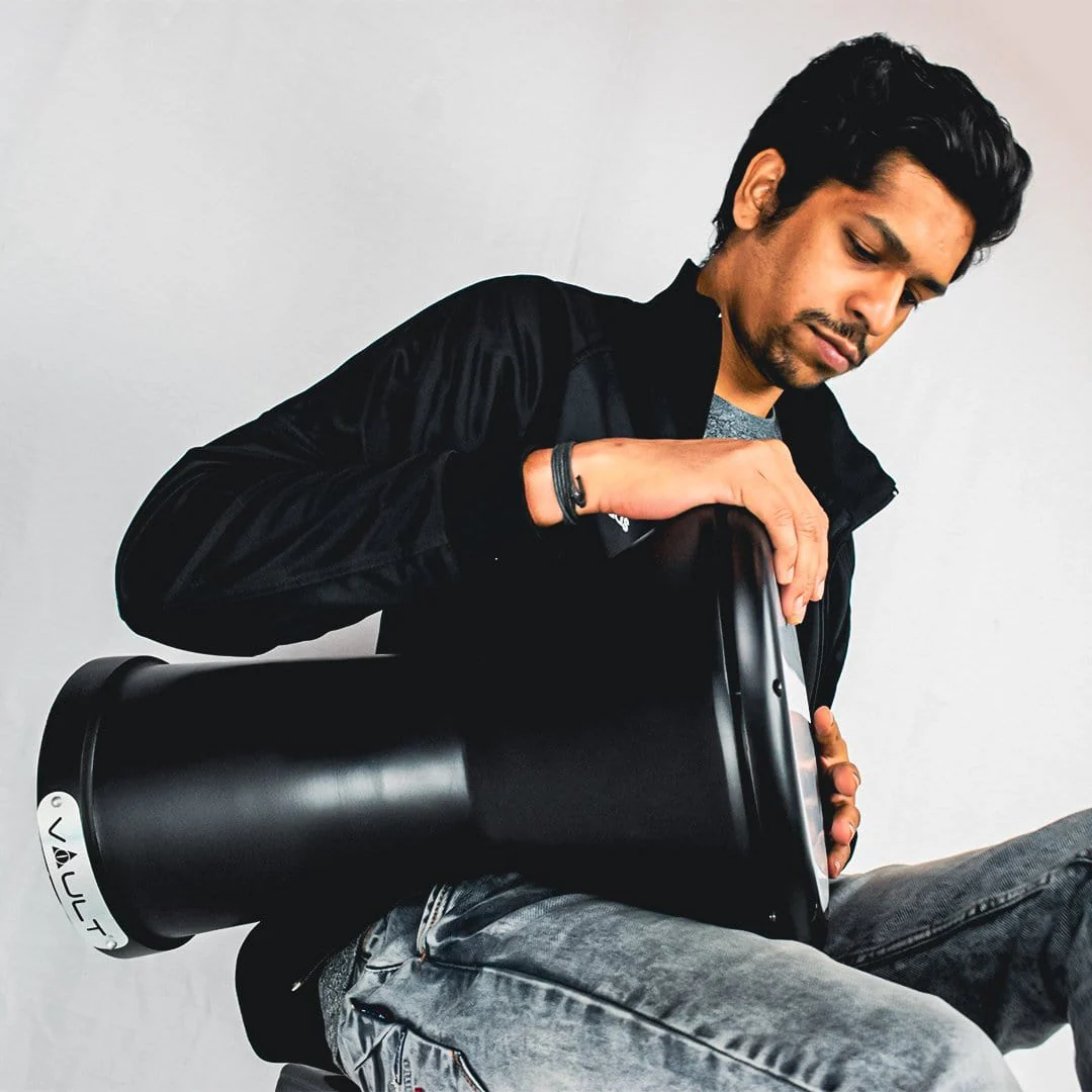 Vault Darbuka Aluminium Body - Black - Image 4