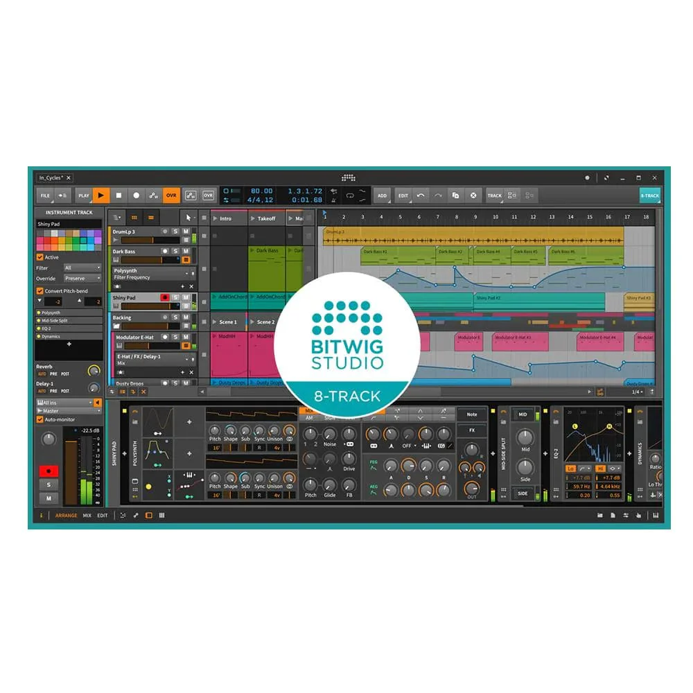 Vault Ai-SoloX 2-Channel Audio Interface with Bitwig 8-Track Bundle - Open Box - Image 8
