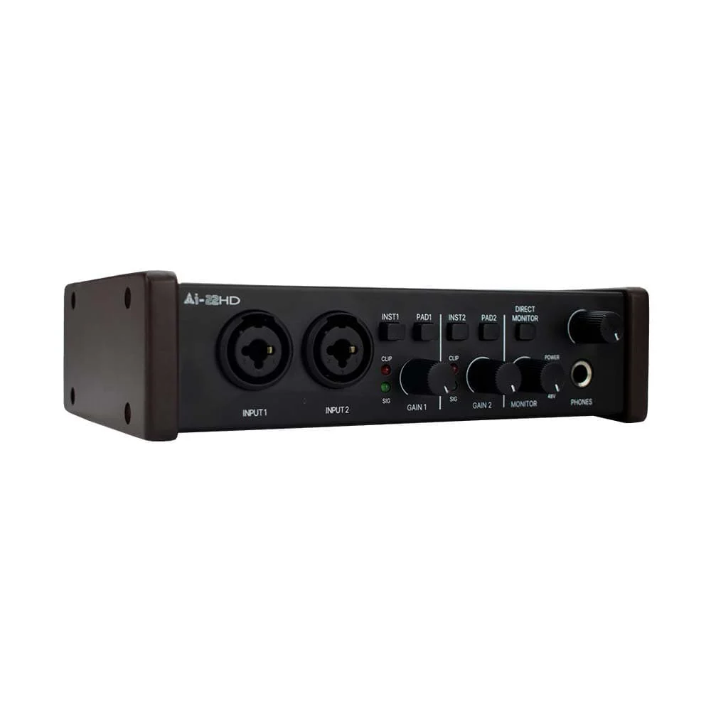 Vault Ai22HD 2x2 USB Audio Interface with 192kHz Recording and Bitwig 8-Track Bundle - Open Box - Image 2