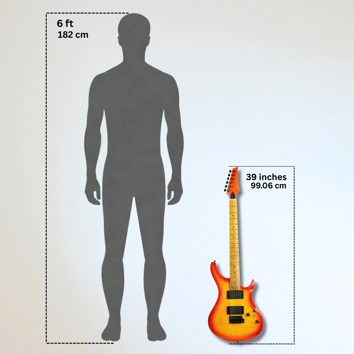Vault Artisan RG Premium Electric Guitar with Dual Alnico V Humbuckers and Roasted Maple Neck - Image 68