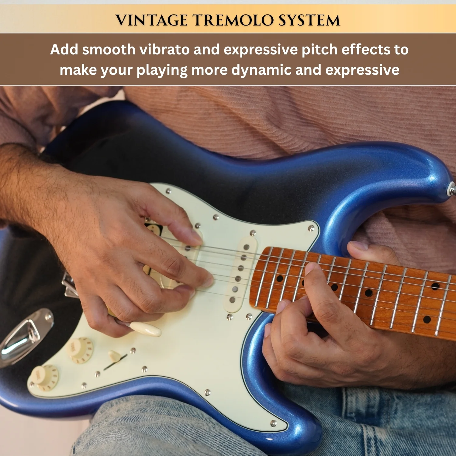Vault Artisan ST Stratocaster Style Electric Guitar with Premium Alnico V Pickups - Image 9