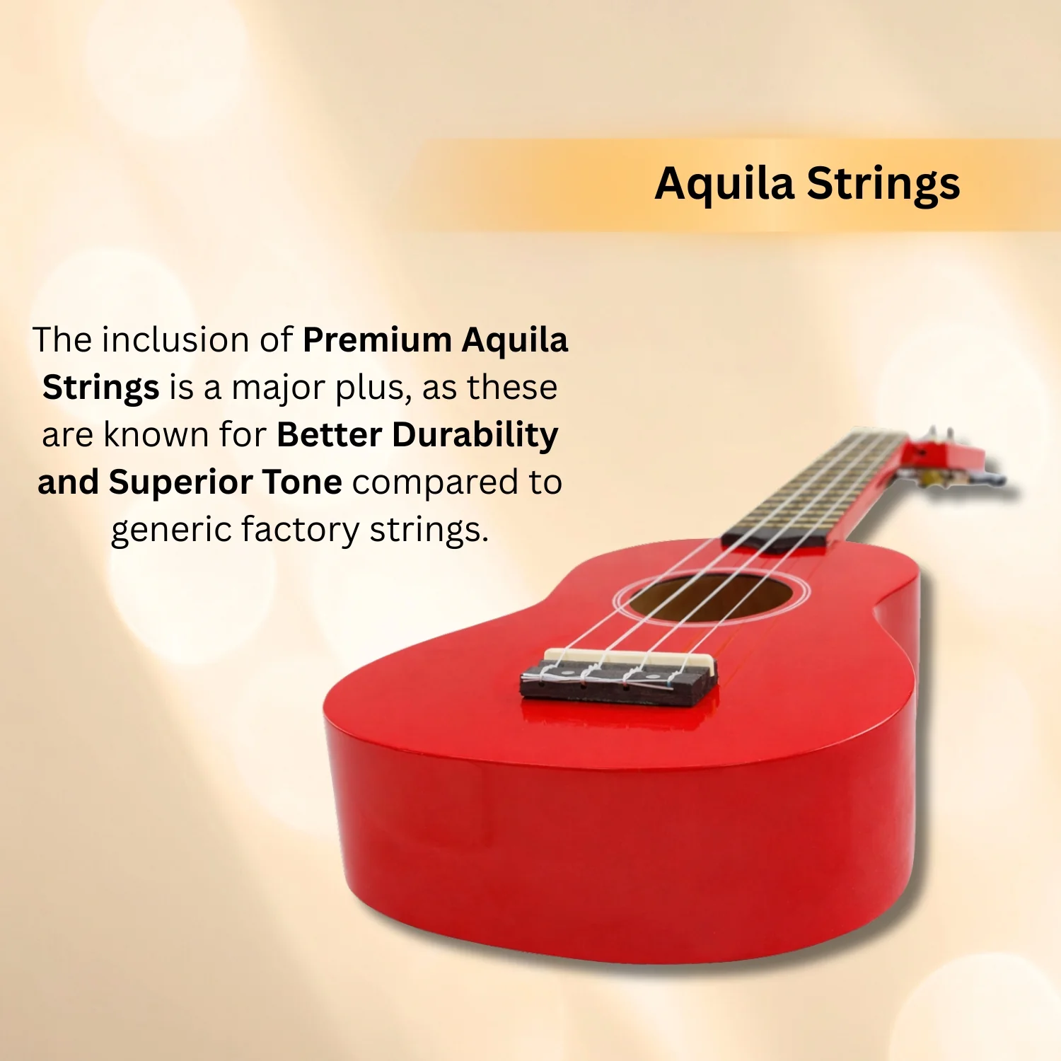 Vault UK-003 Soprano Colourful Ukulele 21 inch With Gig Bag - Image 11