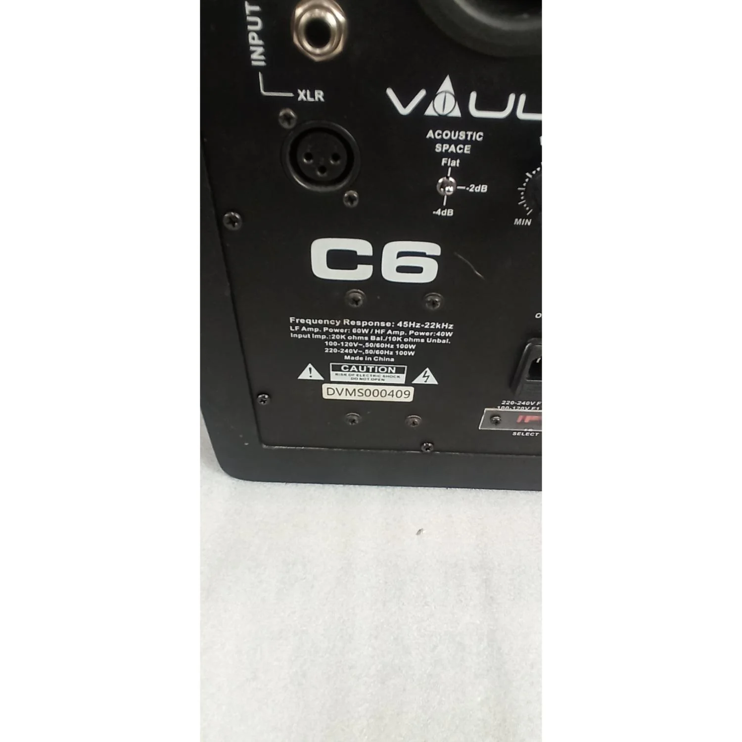 Vault C6 6" Powered Studio Monitors With Isolation Foam Pads - Pair - Open Box - Image 7