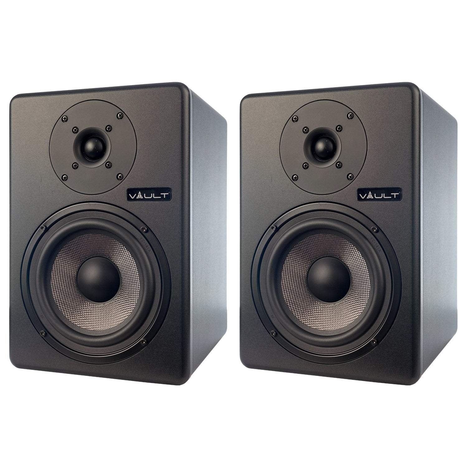 Vault C6 6" Powered Studio Monitors With Isolation Foam Pads - Pair - Open Box - Image 7