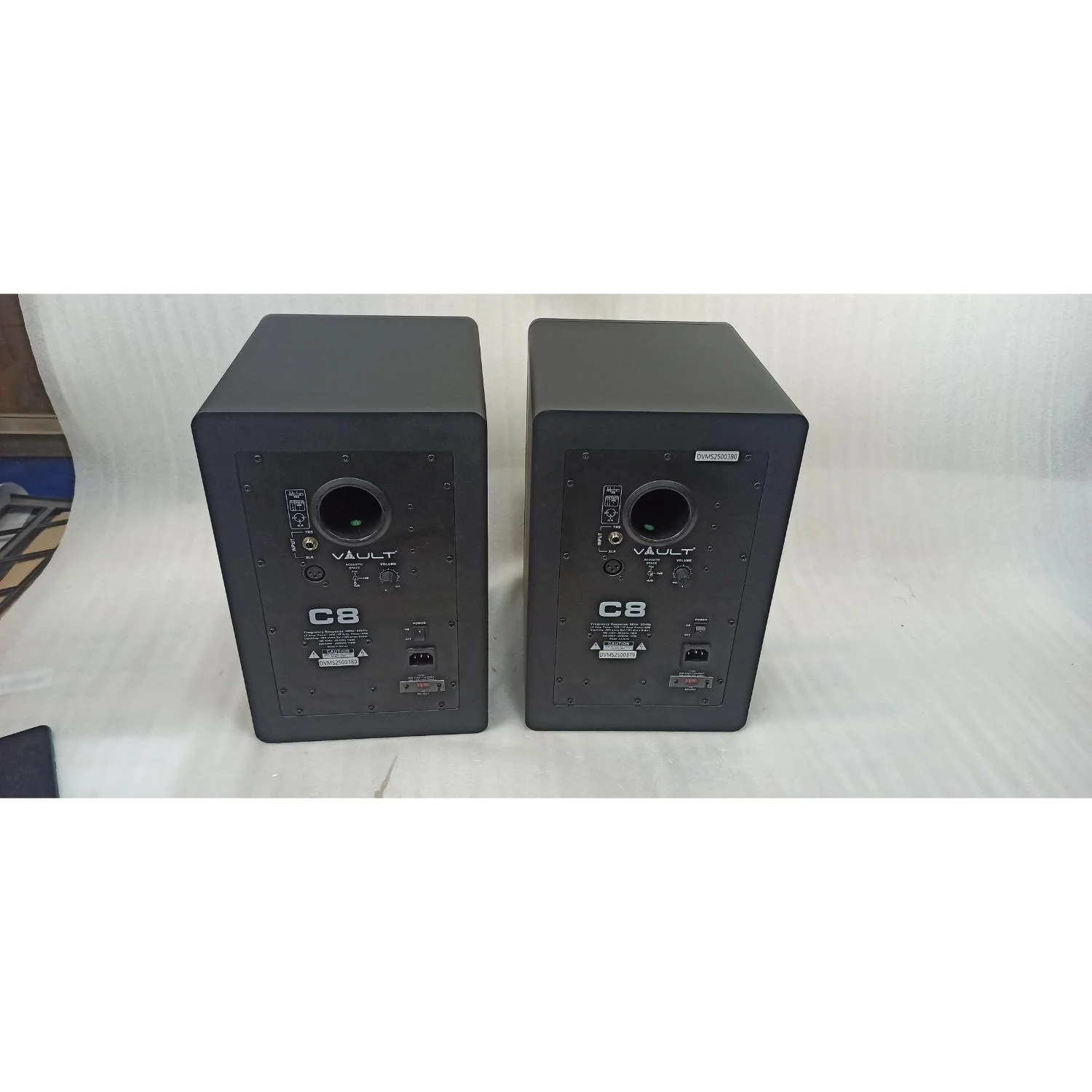 Vault C8 8-Inch Powered Studio Monitors - Pair - Open Box - Image 15