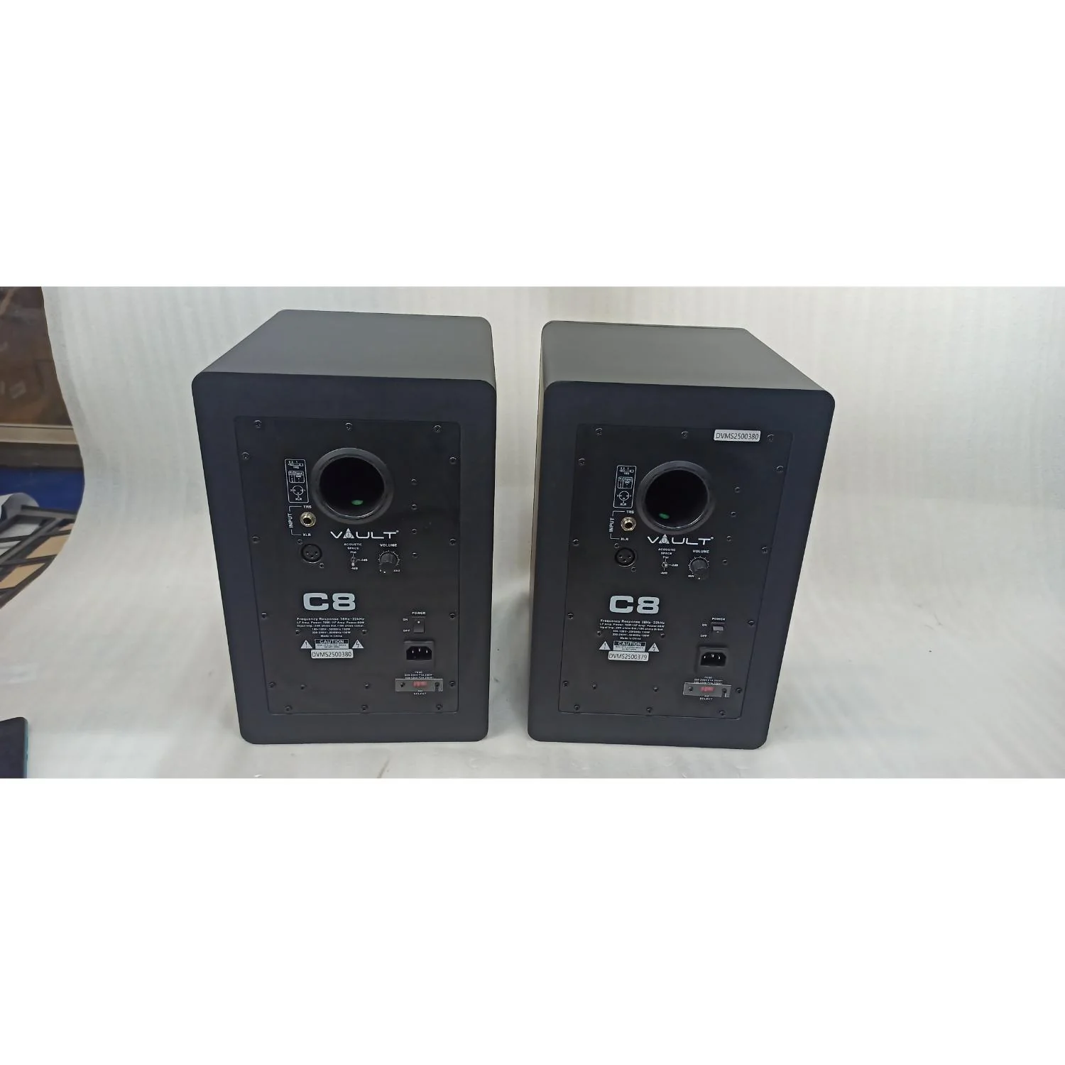 Vault C8 8-Inch Powered Studio Monitors - Pair - Open Box - Image 16