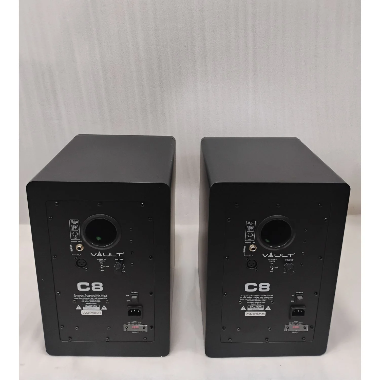 Vault C8 8-Inch Powered Studio Monitors - Pair - Open Box - Image 29