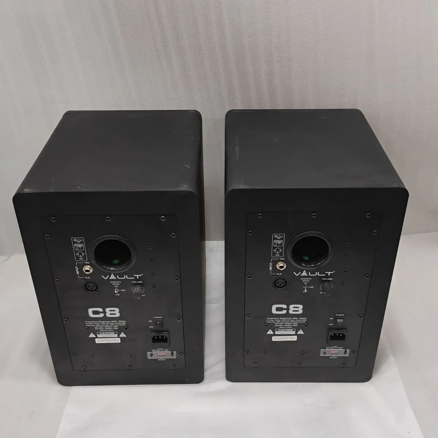 Vault C8 8-Inch Powered Studio Monitors - Pair - Open Box - Image 46