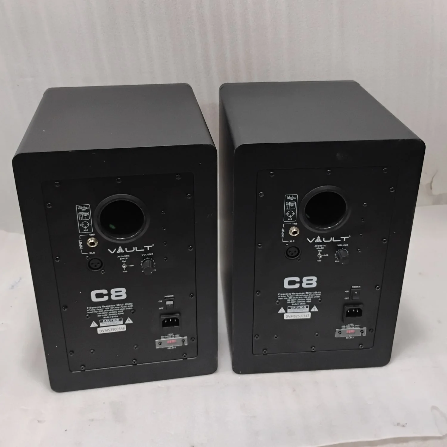 Vault C8 8-Inch Powered Studio Monitors - Pair - Open Box - Image 51