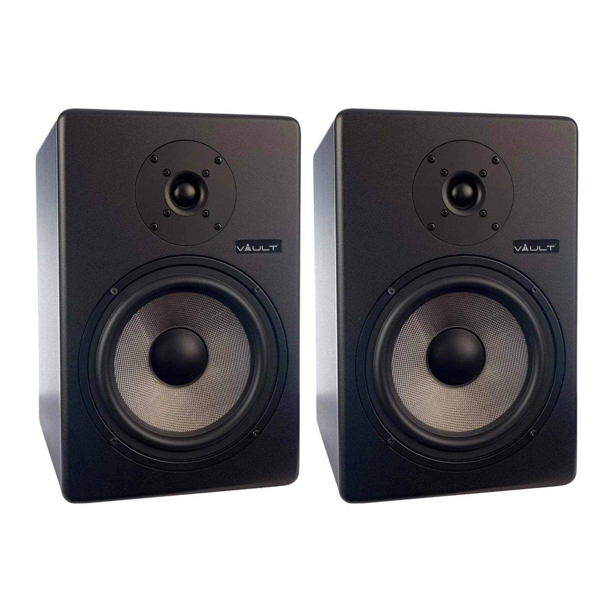 Vault C8 8" Powered Studio Monitor With Isolation Pads, Cables and Ebook - Pair - Image 5