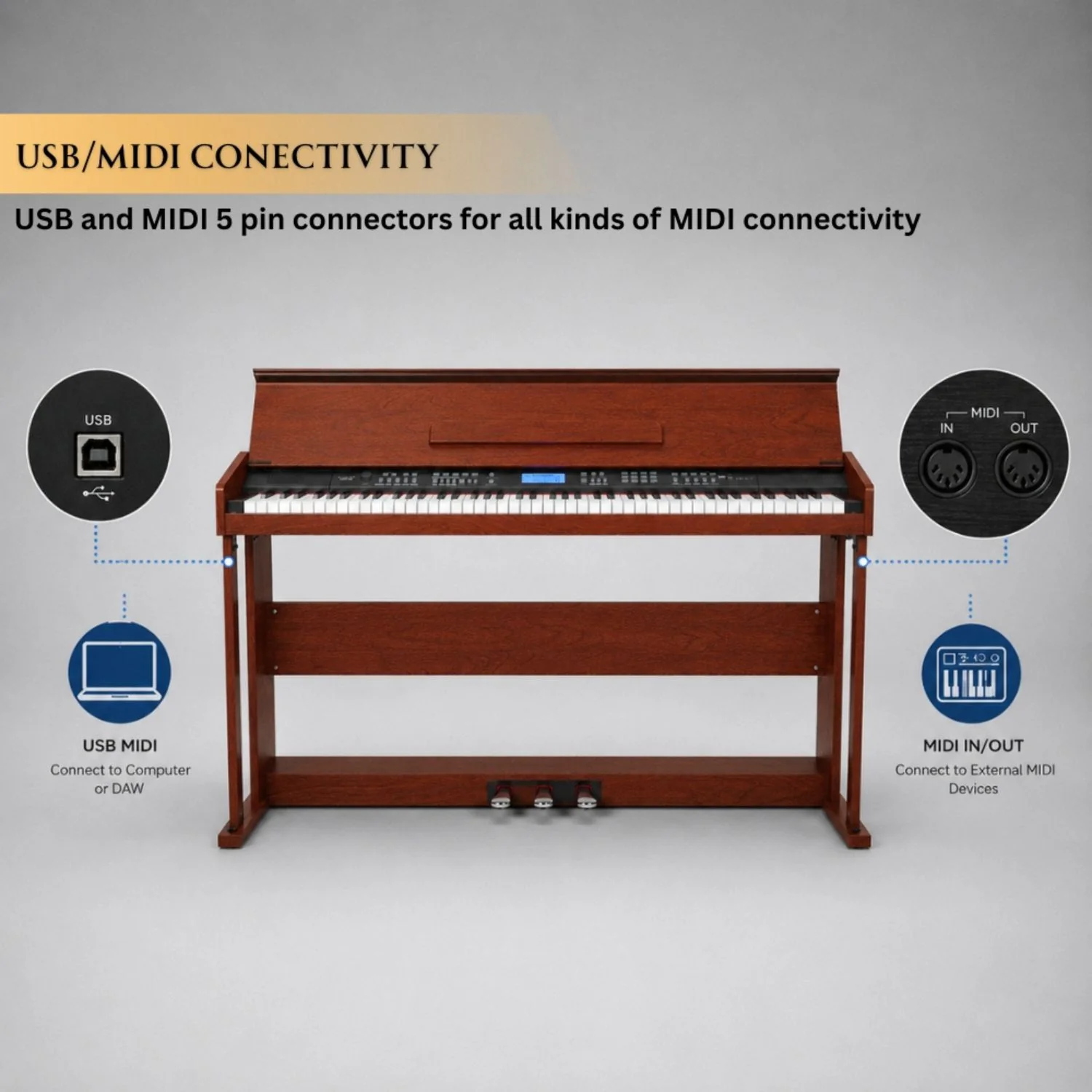 Vault Caesar MK2 88 Key Digital Piano - Image 28