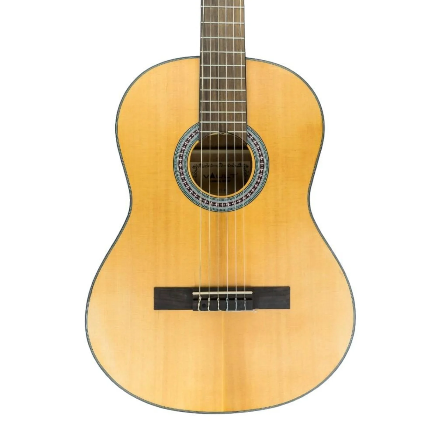 Vault CL-40 4/4 size Premium Solid Spruce-Top Classical Guitar with Gigbag - Image 3