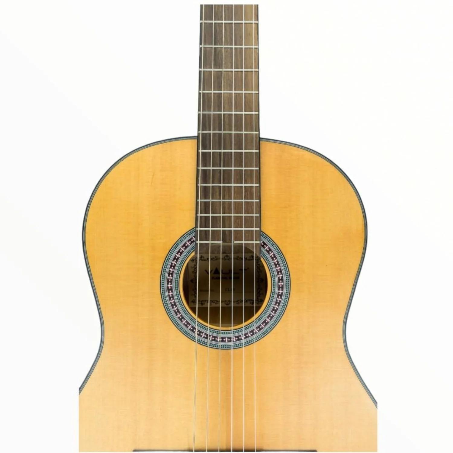 Vault CL-40 4/4 size Premium Solid Spruce-Top Classical Guitar with Gigbag - Image 4
