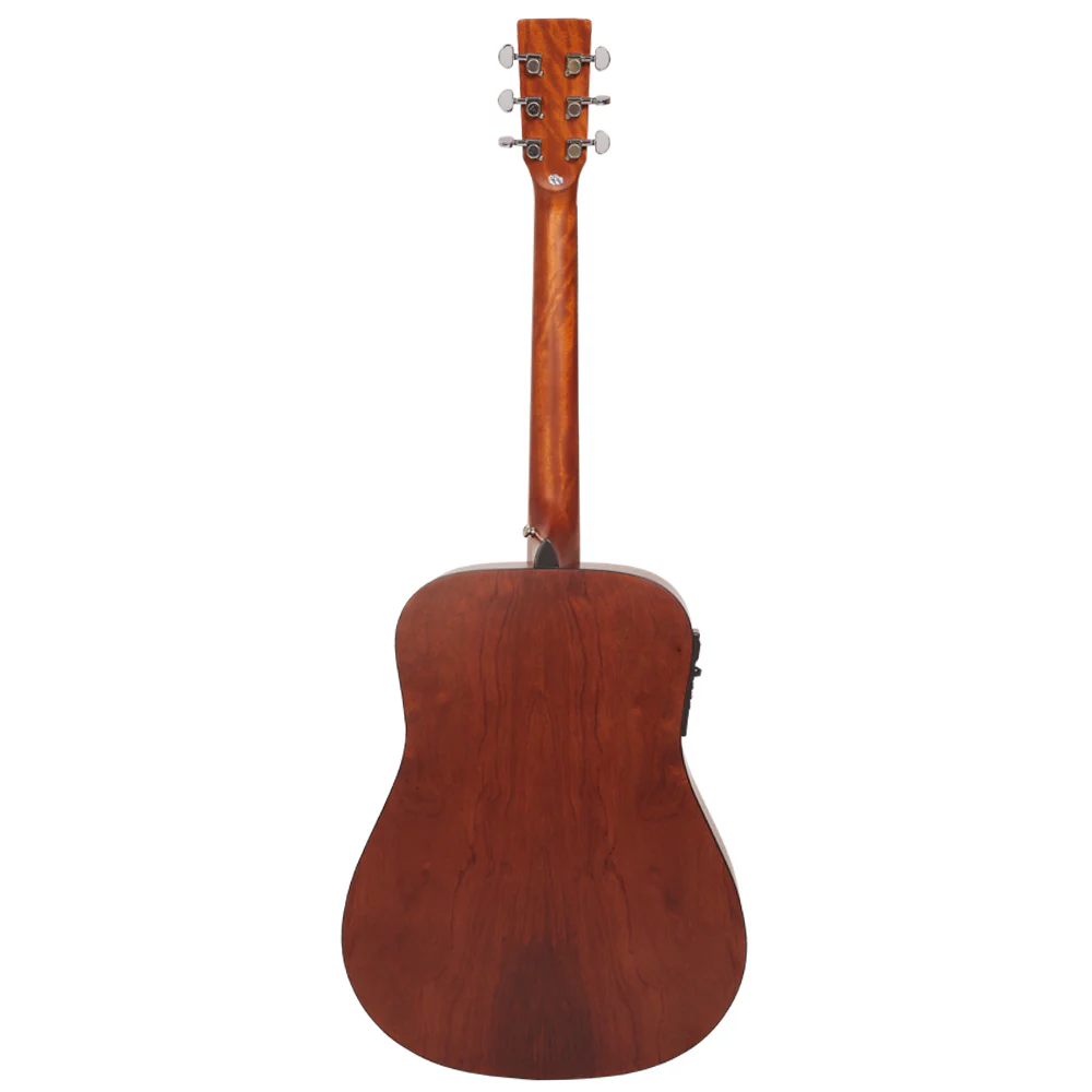 Vault DA25CE Dreadnought Shape Electro- Acoustic Guitar with Bubinga Back and Sides - Open Box - Image 10