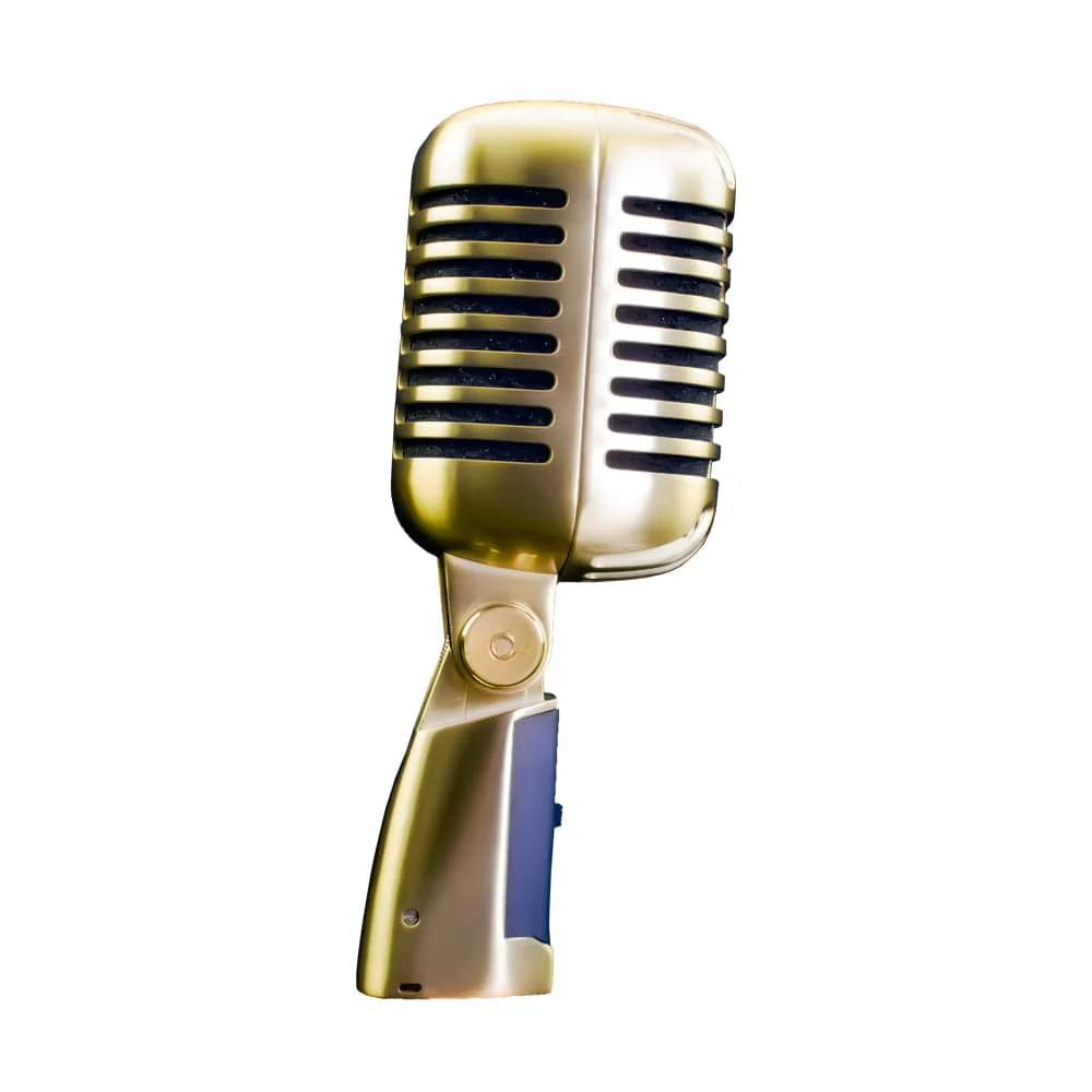 Vault DCM-55S Dynamic Cardioid Microphone with Switch, Mic Clip, XLR cable and Case - Open Box B Stock - Image 3