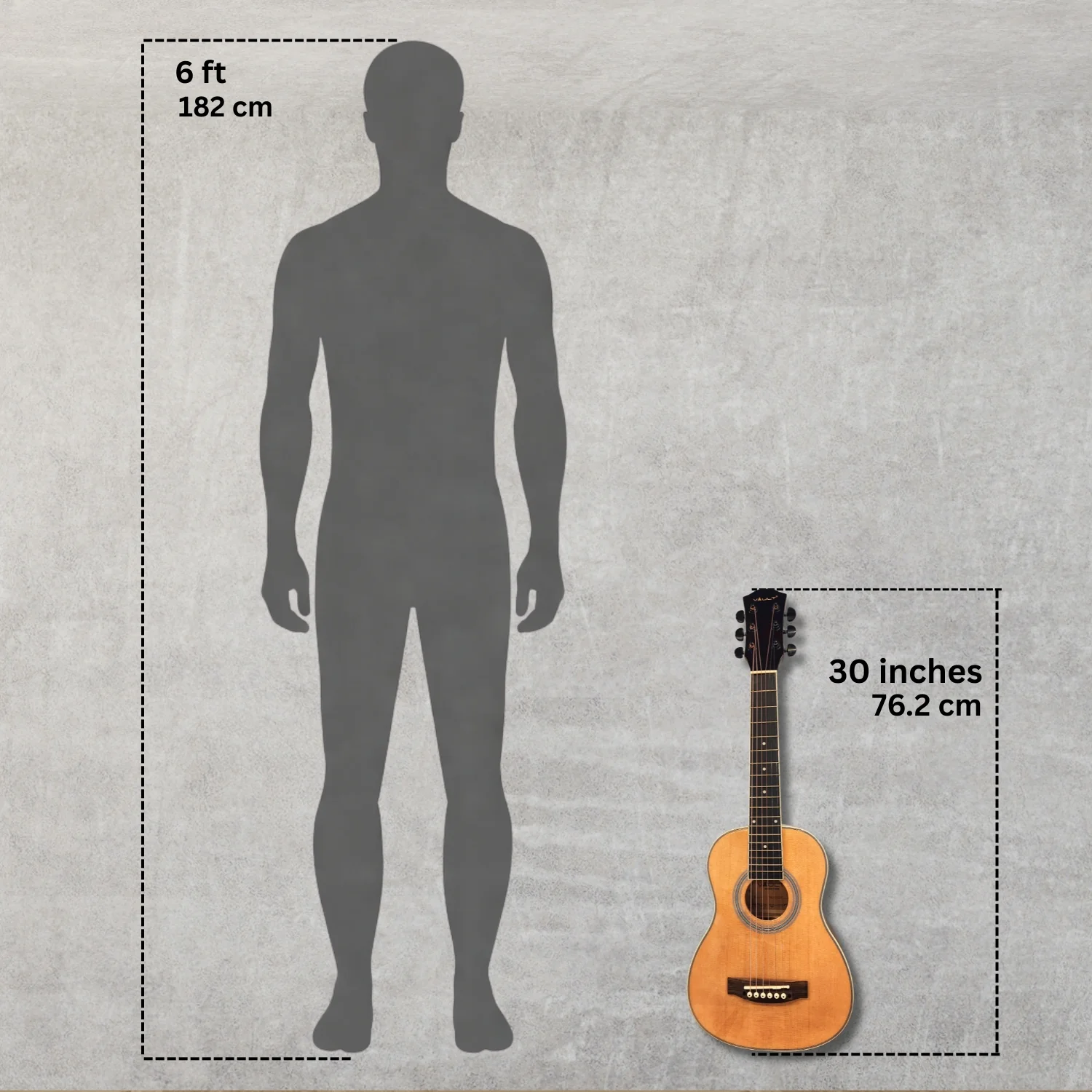 Vault Junior 30 Inch Acoustic Guitar with Truss Rod, Gig-Bag, Strings, Straps, Picks, String Winder, Polishing Cloth & E-Book - Perfect for Kids (Age 5-8 Years) - Image 11