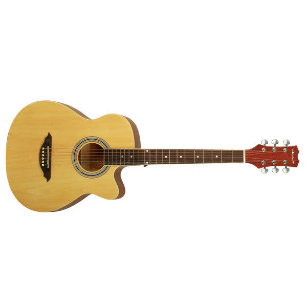 Vault EA10 40inch Medium 6 String Cutaway Acoustic Guitar - Image 2