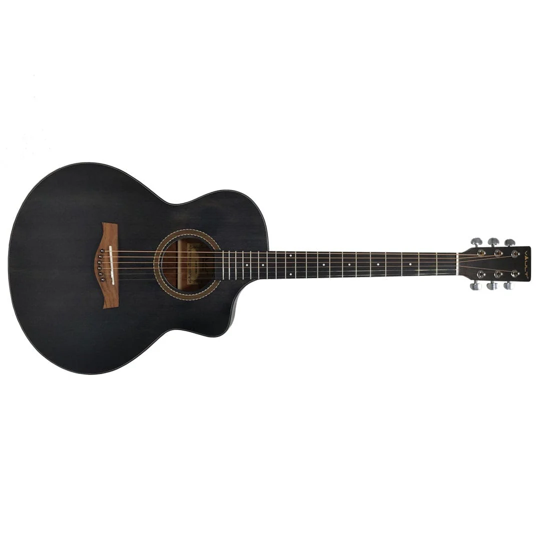Vault EA40 41 inch Premium Solid Spruce-Top Cutaway Acoustic Guitar - Open Box - Image 2