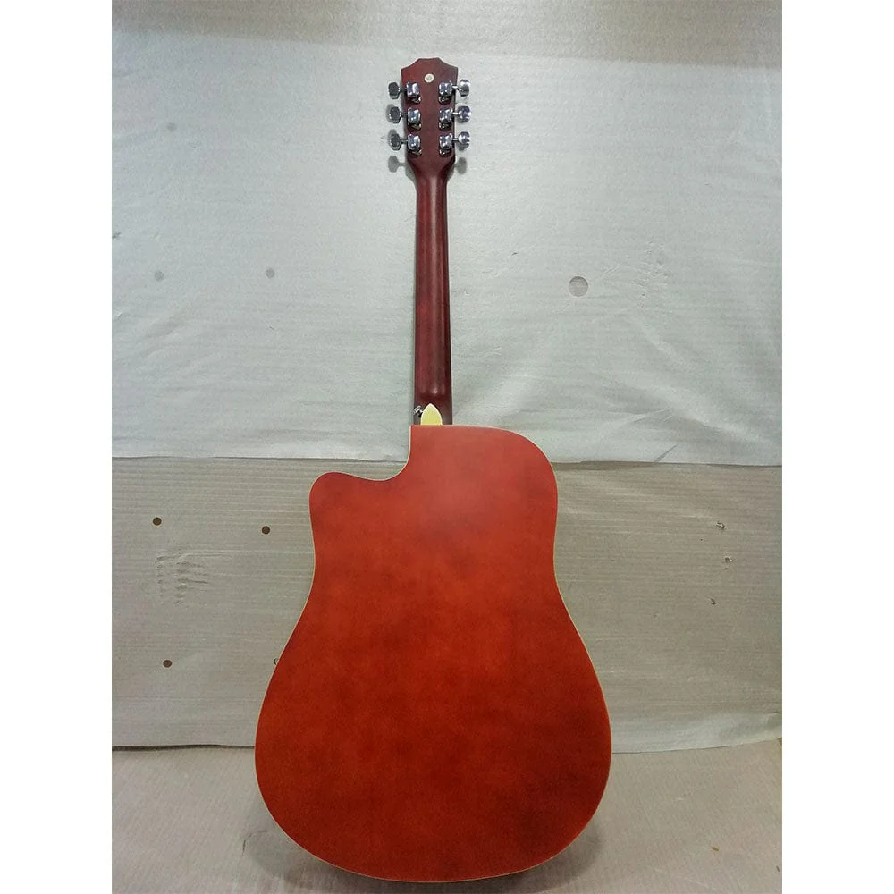 Vault ED-10C 41 inch Cutaway Acoustic Guitar - Natural - Open Box B Stock - Image 21