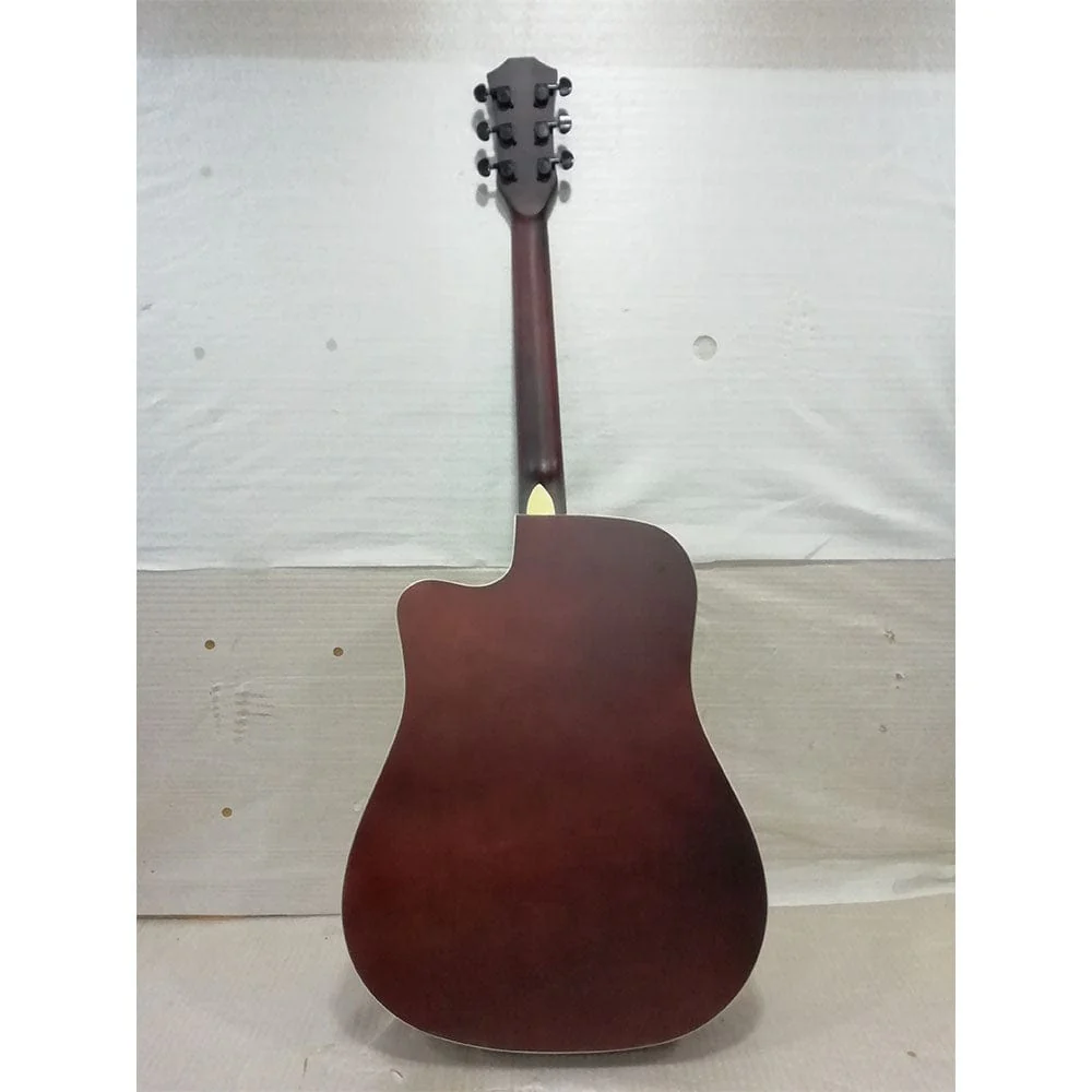 Vault ED-10C 41 inch Cutaway Acoustic Guitar - Natural - Open Box B Stock - Image 7