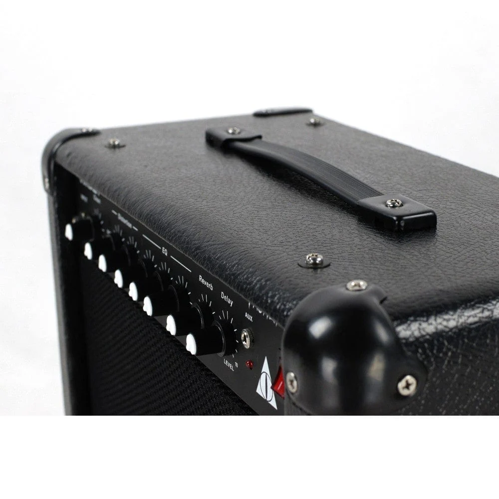 Vault Frenzy 20 Watt Combo Guitar Amplifier with Analog Distortion, Reverb & Delay All Playable Together - Open Box - Image 12