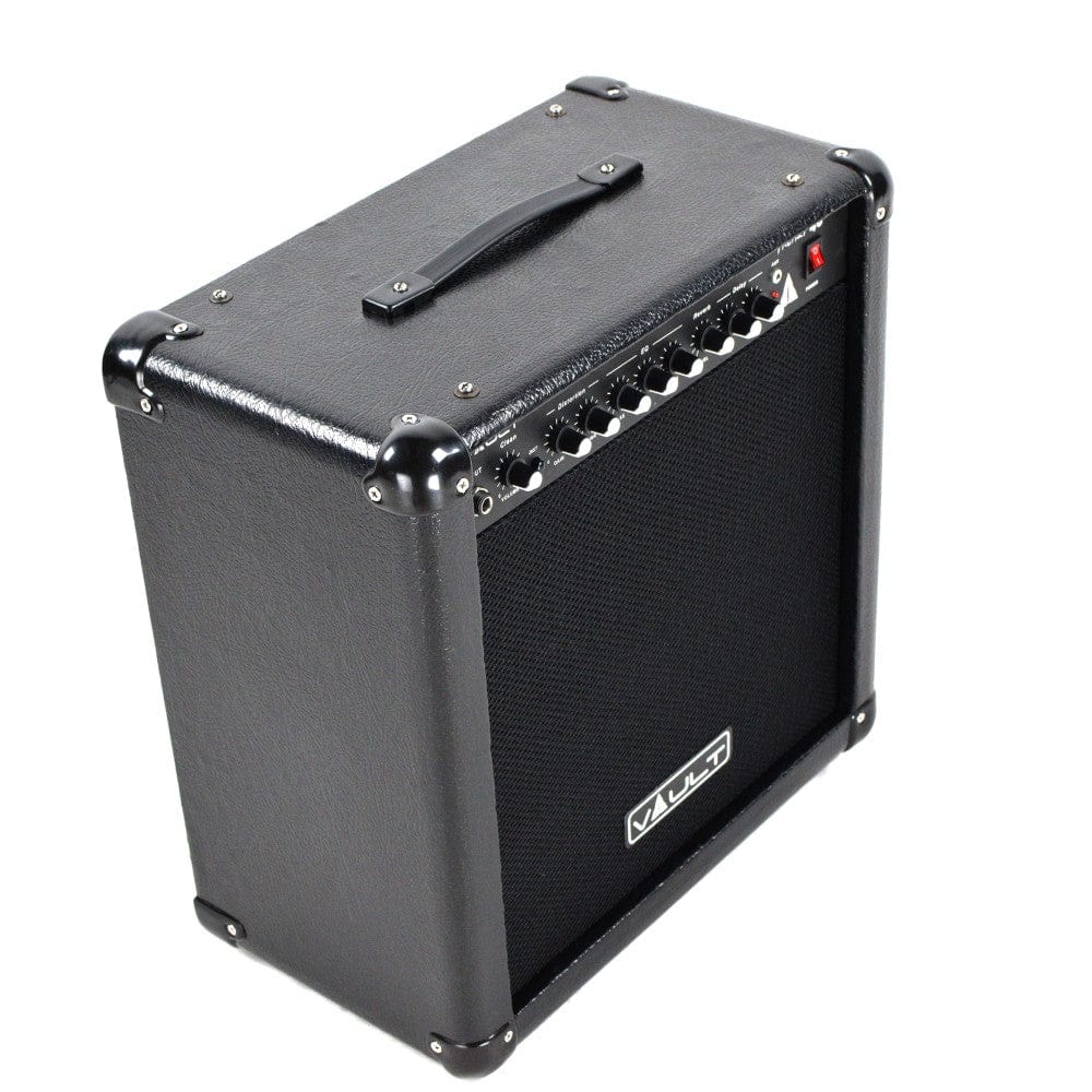 Vault Frenzy 40 Watt Combo Guitar Amplifier with Analog Distortion, Reverb & Delay All Playable Together - Open Box - Image 6