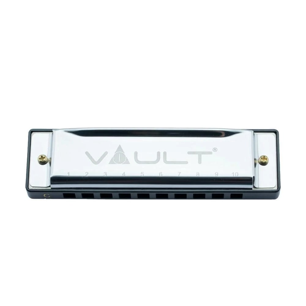 Vault HA1000 10-Hole Beginner Harmonica - Open Box - Image 2