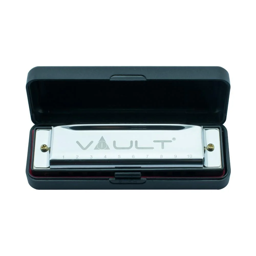 Vault HA1000 10-Hole Beginner Harmonica - Open Box - Image 3