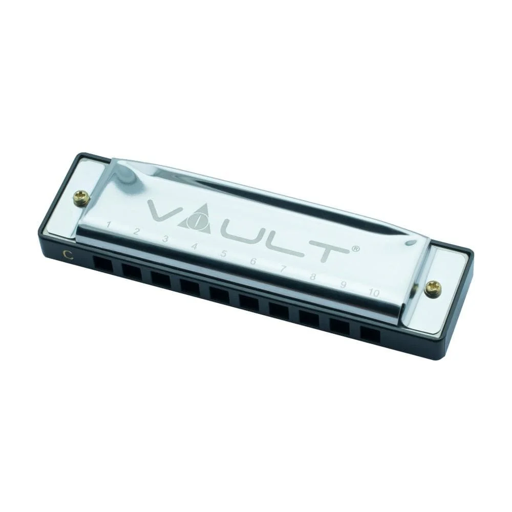 Vault HA1000 10-Hole Beginner Harmonica - Open Box - Image 6