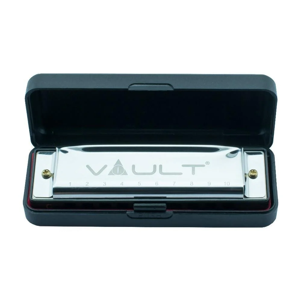 Vault HA1000 10-Hole Beginner Harmonica - Open Box - Image 7